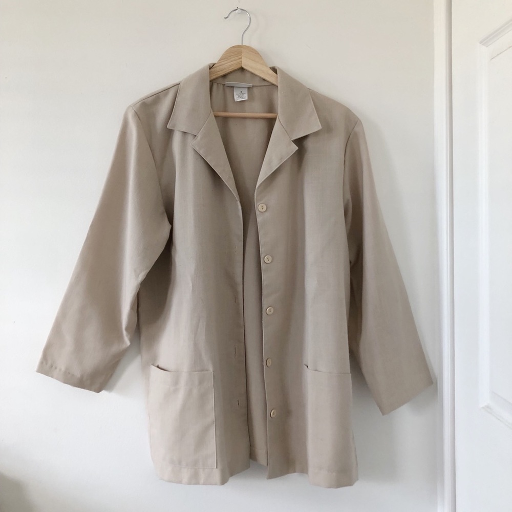 Minimalist button down cardigan/top